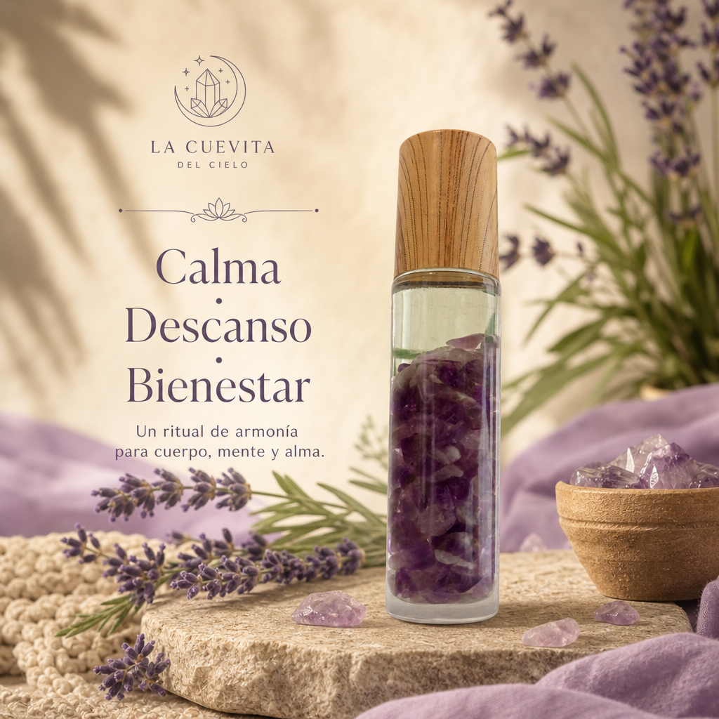 Óleo en Roll-On Serenidad Absoluta: Lavanda & Amatista